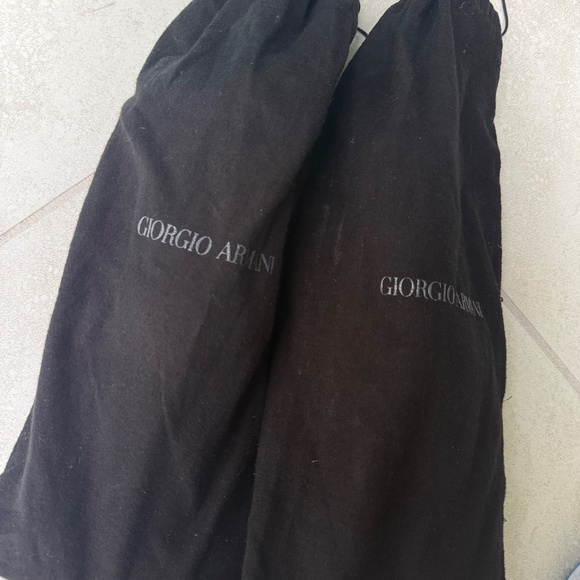 ✨ Giorgio Armani Men’s Navy Suede Driving Loafers – Size 9.5 – Made in Italy ✨ - Picture 10 of 10